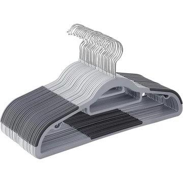 Csúszásmentes Ruhaakasztók 30 db, 42 cm széles