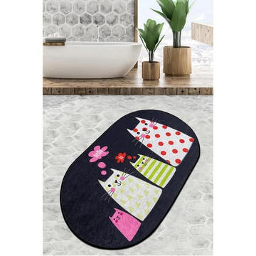 Fürdőszobaszőnyeg Four Cats Djt (80 x 100)