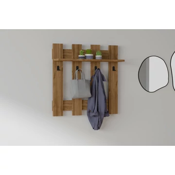 Fali fogas Carina - Walnut