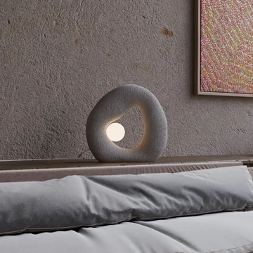Asztali lámpa - Wabi Sabi Pond - Betonszürke