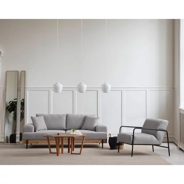 3 személyes kanapé Eti Oak -Szürke