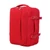 BONTOUR FlexiGo Bővíthető Utazó Hátizsák, WizzAir méretű 40x30x20cm kézipoggyász, Piros Színben