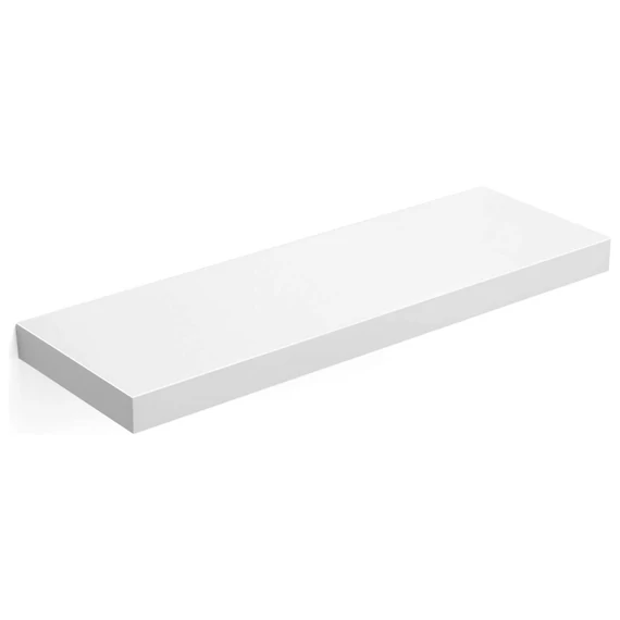 Fali polc 60 x 20 x 3,8 cm, fehér