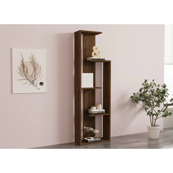 könyvespolc Wand - Walnut