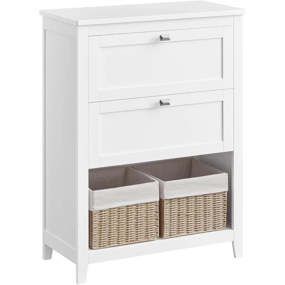 Fürdőszobai szekrény 2 fiókkal 30 × 60 × 80 cm, fehér