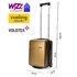 Kép 2/10 - 40x30x20cm bőrönd, WIZZ AIR felvihető kézipoggyász, Antik Arany