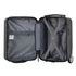 Kép 8/10 - Bontour 40x30x20cm bőrönd, WIZZ AIR felvihető kézipoggyász, Fekete
