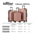 Kép 2/10 - BONTOUR VERTICAL 4 Kerekes Borönd Szett Rose Gold