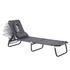 Kép 4/10 - Outsunny napozóágy, relax nyugágy 190x56x28 cm, szürke
