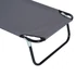 Kép 9/10 - Outsunny napozóágy, relax nyugágy 190x56x28 cm, szürke