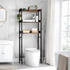 Kép 2/7 - WC feletti tárolóállvány, mosógép polc 63 x 165 x 25 cm