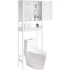 Kép 1/6 - SONGMICS WC feletti tárolószekrény 23x60x173 cm, fehér
