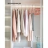 Kép 2/7 - Bársonyos vállfák 30 darabos, csúszásmentes ruhaakasztó Rose Gold színű