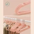 Kép 3/7 - Bársonyos vállfák 30 darabos, csúszásmentes ruhaakasztó Rose Gold színű