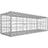 Kép 1/8 - Gabion kosár, fém gabion ketrec 100 x 30 x 30 cm