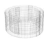 Kép 1/7 - Kerek gabion  kő kosár 90 x 40 cm (Ø x H)