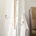 Kép 7/8 - Könyvespolc, padlón álló polcos, 50 x 25 x 141,5 cm Fehér | VASAGLE