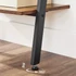 Kép 9/9 - Létrapolc, 5 szintes könyvespolc 64 x 34 x 186 cm barna