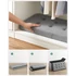 Kép 3/7 - SONGMICS Összecsukható puff ülés, tárolópad, 80 L, világosszürke