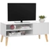 Kép 3/6 - Skandináv TV állvány 110 x 40 x 49,5 cm fehér
