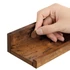 Kép 8/8 - Falipolcok 3 db lebegő polc készlet, hossza 38 cm, rusztikus barna