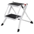 Kép 1/7 - SONGMICS 2 lépcsős létra max. Terhelhetőség 150 kg-ig