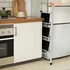 Kép 4/7 - SONGMICS 3 lépcsős létra, összecsukható, max. teherbírás: 150 kg