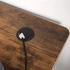 Kép 4/7 - Asztallap elektromos íróasztalhoz, 140 cm, rusztikus barna