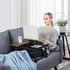 Kép 3/8 - Laptop asztal, reggeliző tálca, rusztikus barna