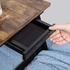 Kép 6/8 - Laptop asztal, reggeliző tálca, rusztikus barna