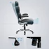 Kép 5/8 - Ergonomikus forgószék, irodai szék összecsukható karokkal, fekete