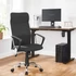 Kép 2/8 - Irodai szék, Ergonomikus forgószék, 63 x (110-120) x 63 cm, fekete