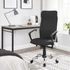 Kép 3/8 - Irodai szék, Ergonomikus forgószék, 63 x (110-120) x 63 cm, fekete