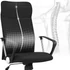 Kép 4/8 - Irodai szék, Ergonomikus forgószék, 63 x (110-120) x 63 cm, fekete