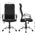 Kép 6/8 - Irodai szék, Ergonomikus forgószék, 63 x (110-120) x 63 cm, fekete