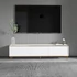 Kép 2/6 - TV szekrény Imaj - White, Gold
