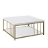Kép 5/6 - Dohányzóasztal Zenn - White, Gold