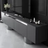 Kép 4/8 - TV szekrény Bohem - Anthracite, Silver