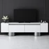 Kép 2/8 - TV szekrény Bohem - White, Silver