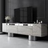 Kép 1/8 - TV szekrény Bohem - Travertine, Silver