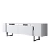 Kép 6/8 - TV szekrény Yildiz - White, Silver