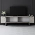 Kép 3/8 - TV szekrény Yildiz - Travertine, Silver