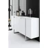 Kép 3/8 - Konzolasztal Luxe - White, Silver