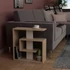 Kép 1/3 - Kis asztal Saly - Sonoma Oak, White