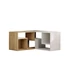 Kép 5/7 - TV szekrény Glis - Sapphire Oak, White