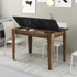 Kép 3/6 - Étkező asztal Kiev 509 - Walnut, Black