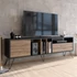 Kép 1/6 - TV szekrény Mistico (180) - Walnut, Black
