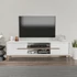 Kép 1/5 - TV szekrény Eslem - White, Walnut