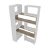 Kép 4/5 - könyvespolc Poyraz - White, Walnut