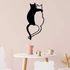 Kép 1/7 - Fém fali dekoráció, Love Cats - 478